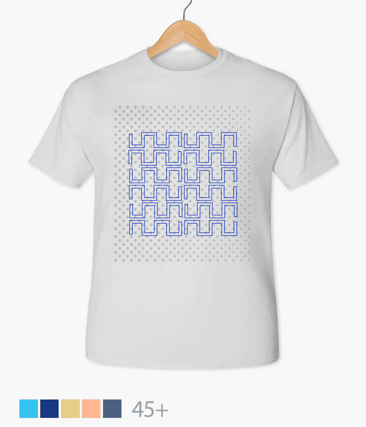 Hanes Print on Demand 5250 Unisex Authentic Crew Neck Tee