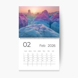 Gooten Calendar Template 2026 print-on-demand