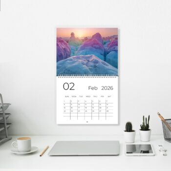 Gooten 2026 calendar template print-on-demand