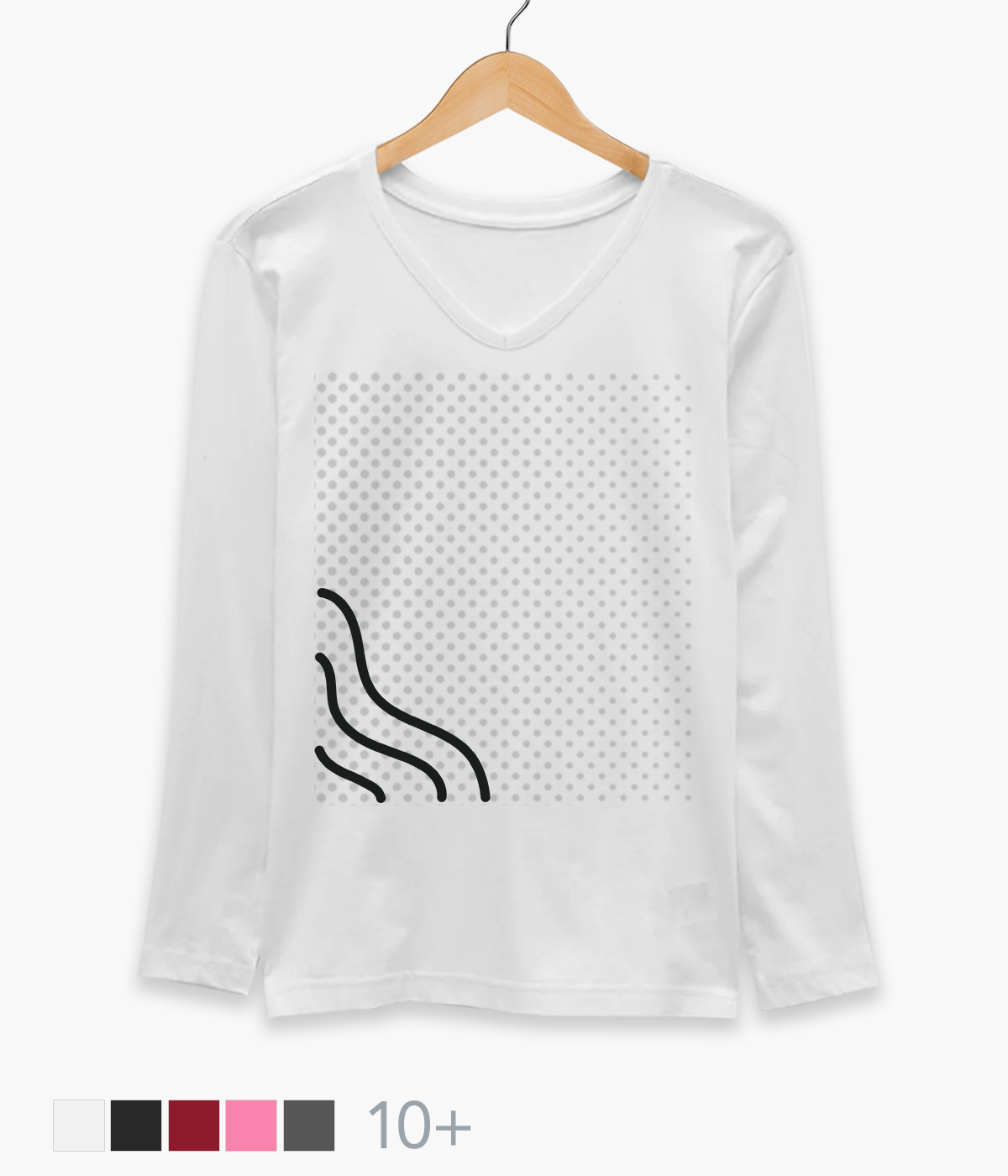 Custom Women's Long Sleeves Shirts – Premium Print on Demand